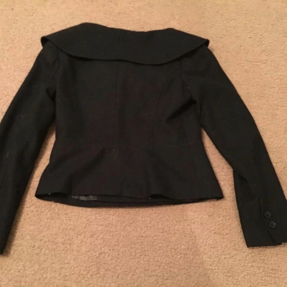 Marc Jacobs black Wool Jacket Collar GUC cashmere - Picture 5 of 8